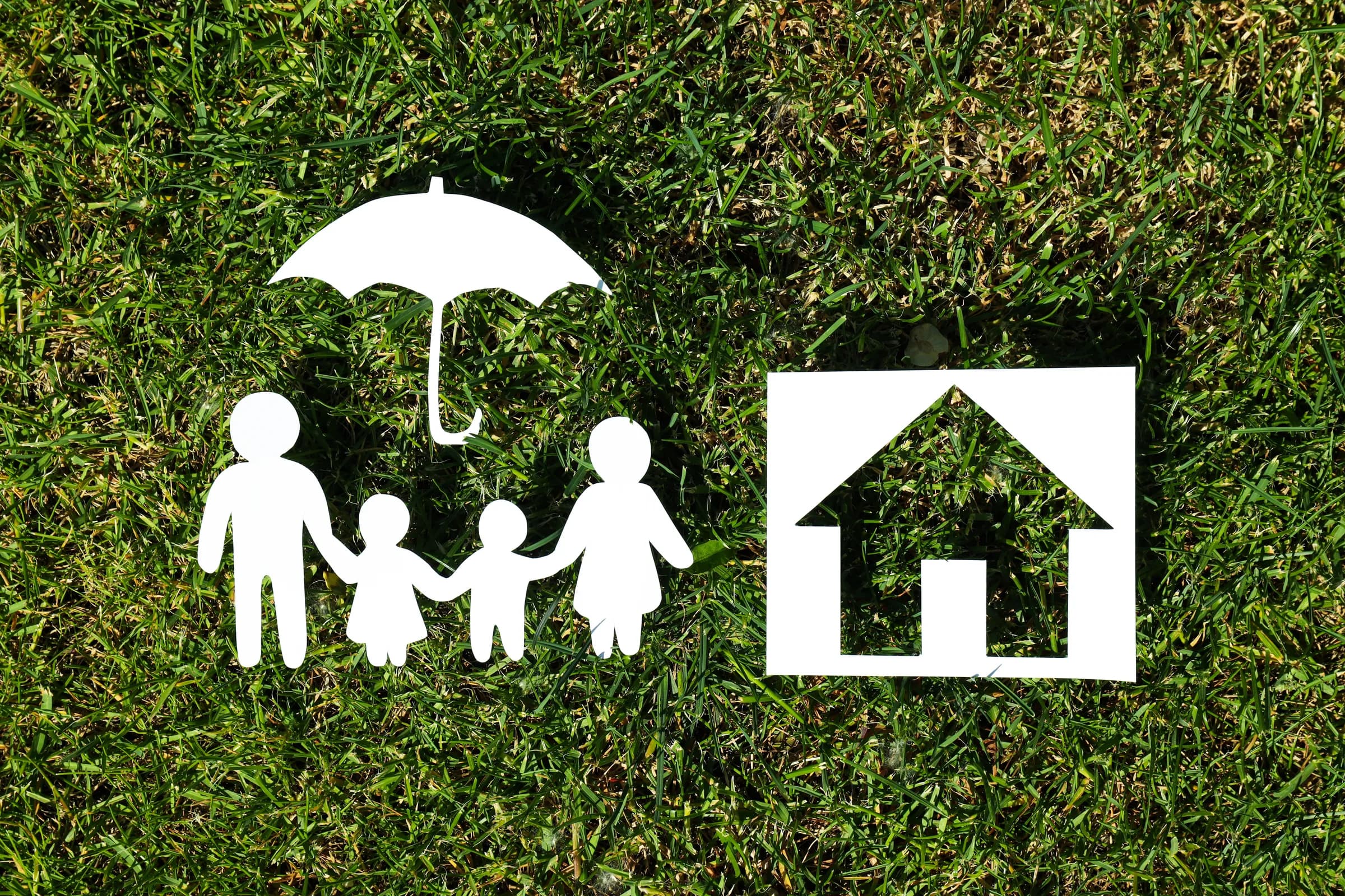 Símbolos de una familia, un hogar y su protección